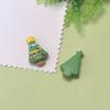 100Pcs New Cute Cartoon Christmas Series Flat Back Resin Cabochons Scrapbooking DIY Jewelry Craft Decoration Accessories