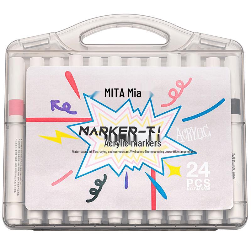 MIYA Acrylic Marker Pens Set for Kids & Students