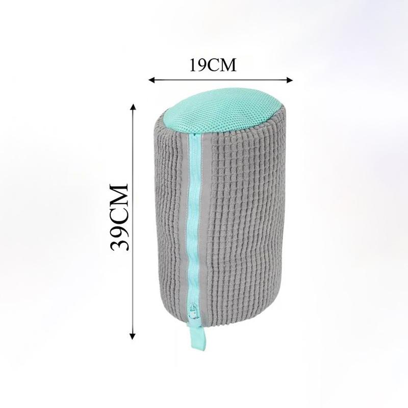 1PCS Wash Shoes Bag Padded Net Laundry Shoes Protector Fluffy fibers Polyester Washing Shoes Machine Laundry Bag Drying Bags