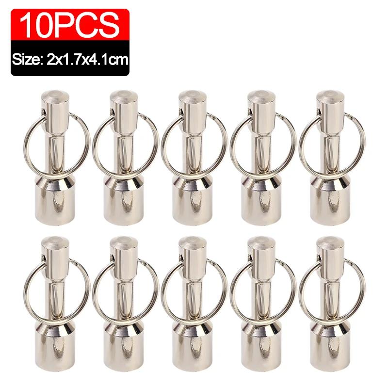 Strong Magnetic Keychain Weight Neodymium Magnet Pendant Magnets Stainless Stee Ferrous Metals Test Magnet Hanging Keys Holder