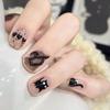 3D Cute Cartoon Cat & Dog Nail Stickers with Hearts & Childlike Patterns