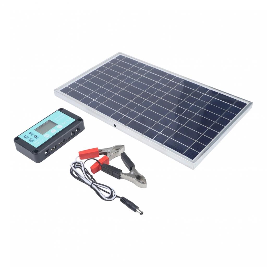 200W 12V Solar Panel Battery Trickle Charger Charger for RV Car Boat Use