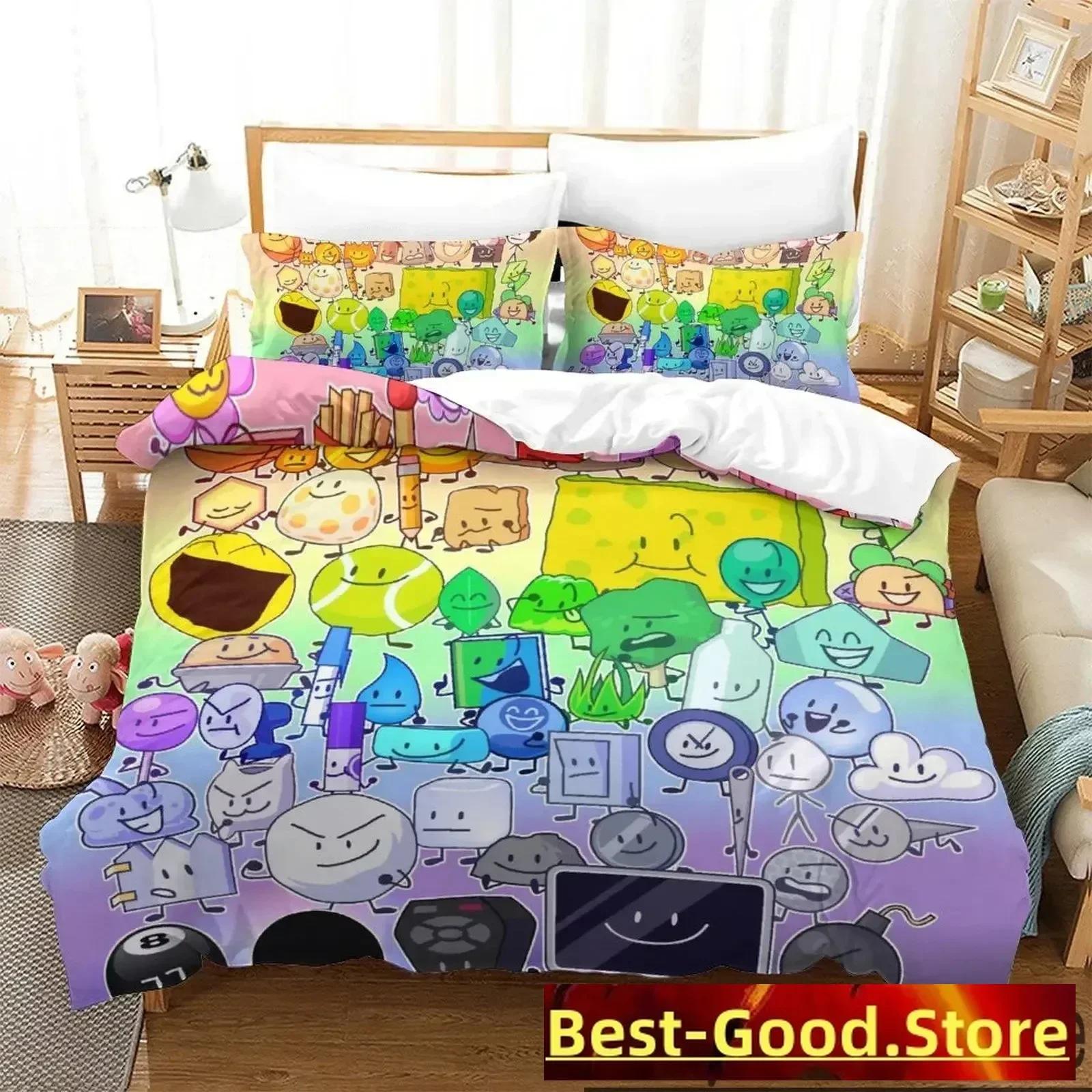 

3D Print Cartoon Jacknjellify Bedding Set Duvet Cover Sheet Printed Bed Set Pillowcase Full Queen King Size Comforter Bedroom EU Single(135*200cm)3pcs
