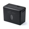 SANWA DIRECT Desktop Electric Shredder for Home Simultaneous 8L 2 Minute Continuous Staple and Card Small and Black Use, Cross-Cut, 4-Sheet Shredding,