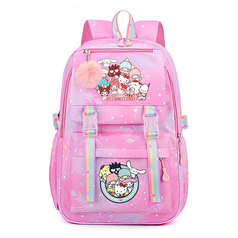

Collection Sweet Xiaoqing Cartoon Peripheral Trend Ridge Protection Backpack Large Capacity Student School Bag No specifications