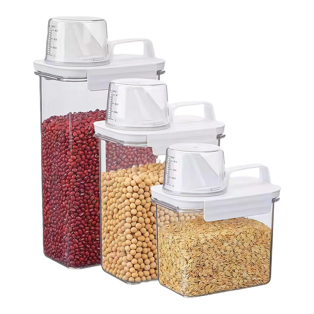 Rice Bucket, Flour Storage Tank, Insect Proof, Moisture-proof, Sealed, Grain Starch, Bean Packaging, Rice, Grains, Miscellaneous Grains Storage Box