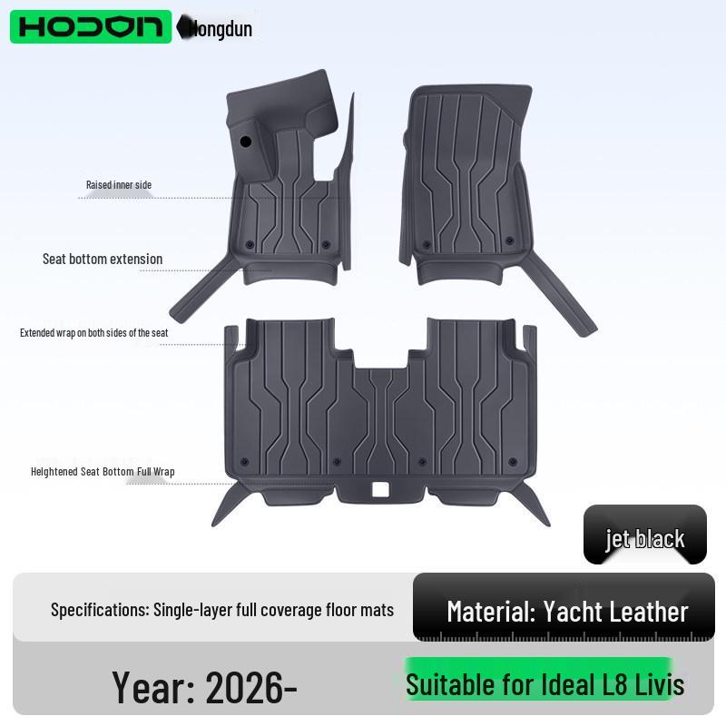 Li Auto L8 Livis/Ultra 2026 Floor Mats for Car Interior Enhancement