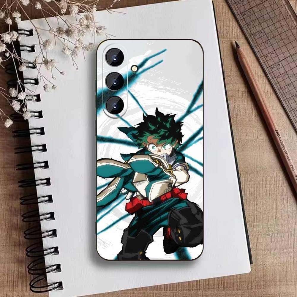 Katsuki Bakugo p-Hero Academia Phone Case For Samsung Galaxy A73,A21s,A22,A31,A52,A53,A71,A41Soft Black Shell