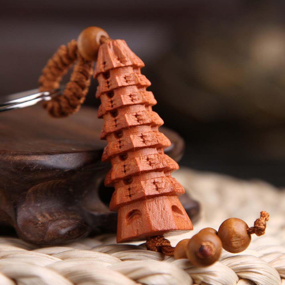 

Брелок из персикового дерева, аксессуары для интерьера, брелок для ключей, брелок с китайским Буддой, брелок PiXiu