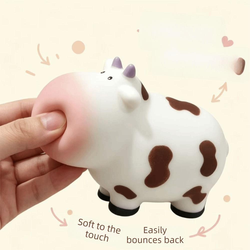 Simulation COW Squeeze Toys Super Soft Slow Rising Squeeze Toy COW Slow Rebound Toy  Children Toys
