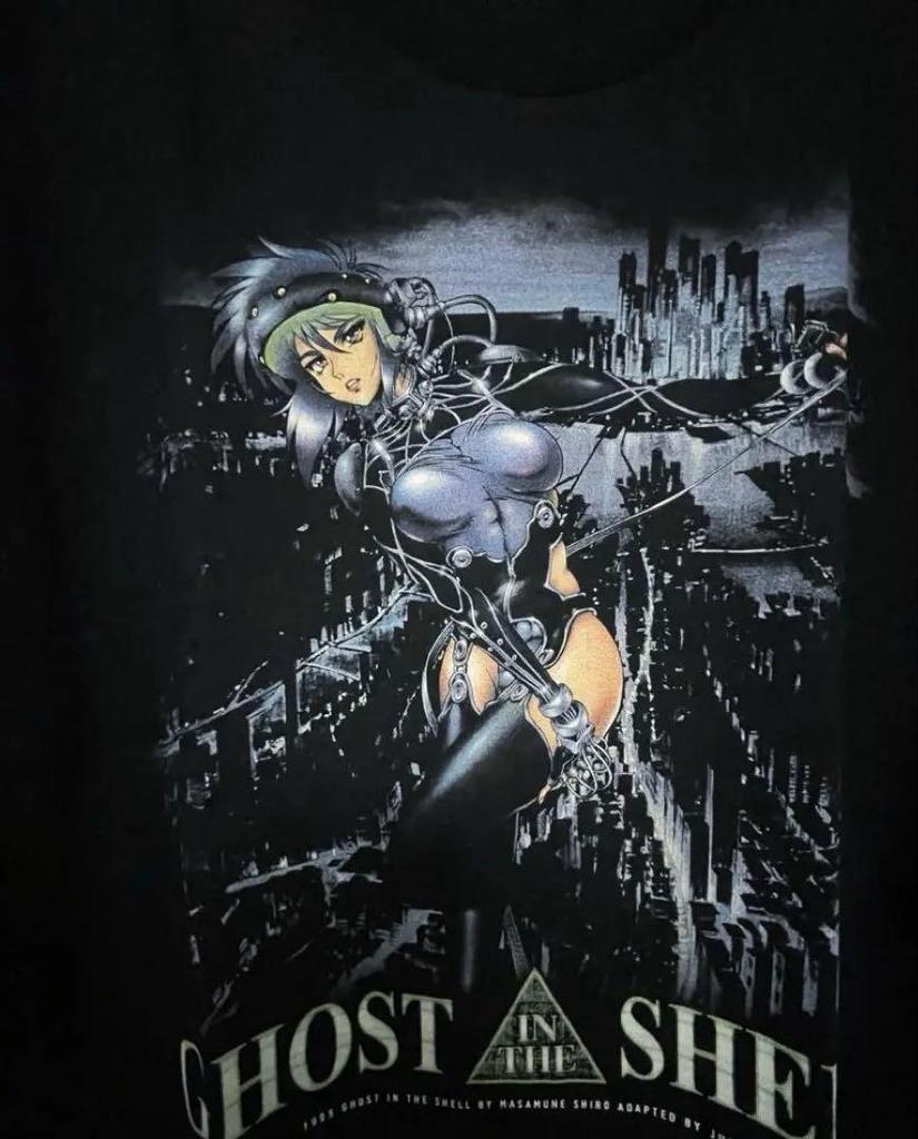 [USED] Ghost in the Shell Motoko Kusanagi Anime T-shirt