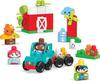 Mega Bloks Green Town Bee and Farm Tractor Set (51 pieces) for ages 1 and up, HDL07
