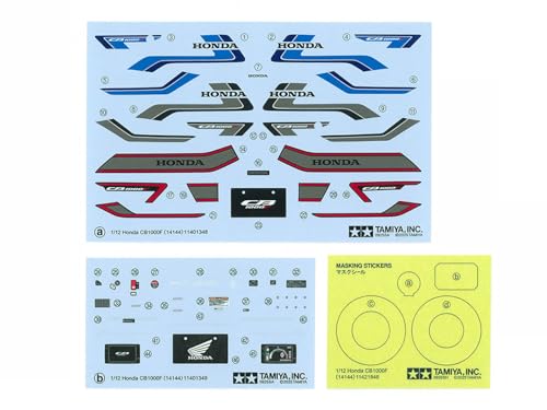 Tamiya 1/12 Motorcycle Series No.144 Honda CB1000F Plastic Model Kit 14144