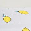 Tri-fold manual large lemon umbrella folding portable sunscreen UV protection sun umbrella women's weather and rain vinyl