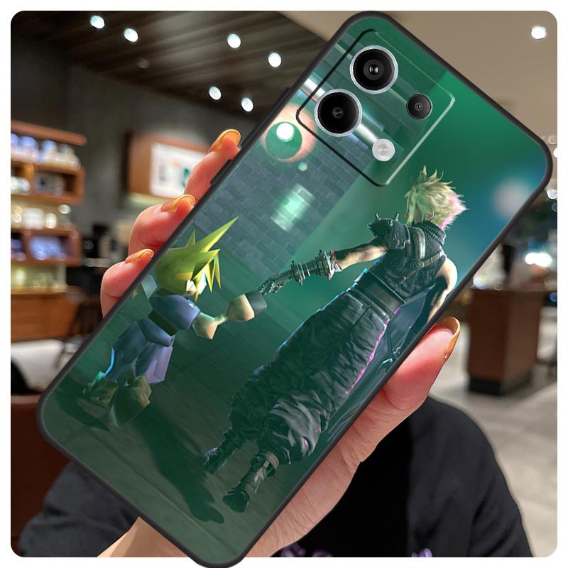 Final Fantasy VII Case For Xiaomi Redmi Note 11 10 12 13 14 Pro 11S 12S Cover For Redmi 15 15C 10C 12C 13C 14C