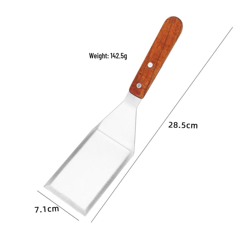 Stainless Steel Cooking Spatula for Pancakes, Pizza, Steak, and Fish
