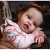 NPK Clearance Sales 24Inch Huge Baby Toddler Reborn Lottie kit Doll Unfinished Doll Parts included Cloth body and Eyes