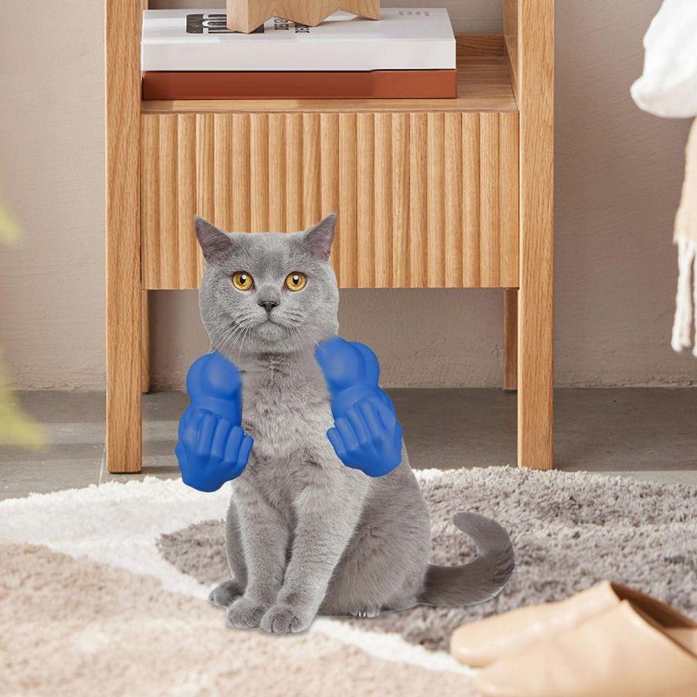 Neue Lustige Katze Muskelarme 3D-Druck Realistische Katze Grüner Riesenarm Kreative Katze Cosplay Muskelarme für Katzen Geschenke