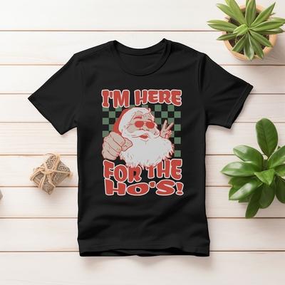 New Arrival Unique Rude Santa Christmas High Quality Cotton Allmatch Regular TShirt Xmas Gift Unisex Adult Hot Sale TShirt