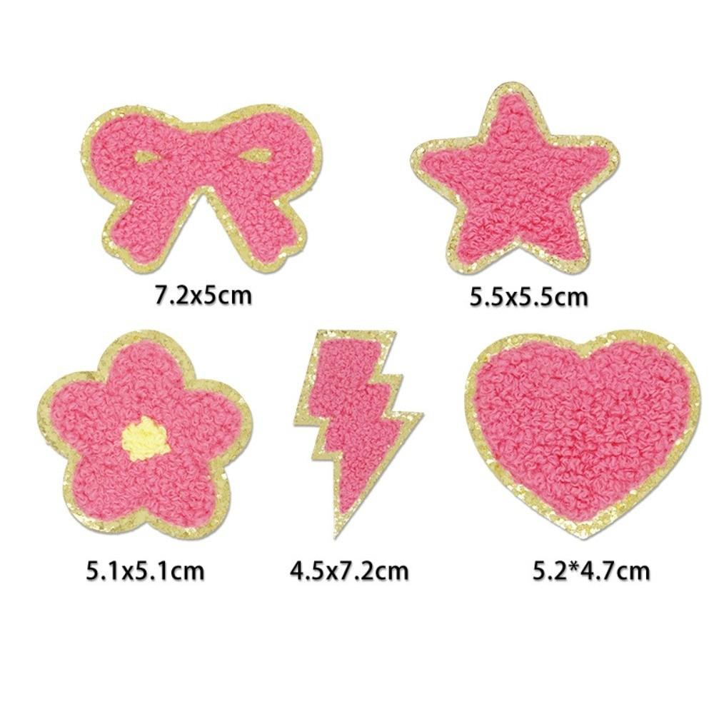 Colorful Patch Repair Star Shape Cloth Patches  ForClothing/Towel/Bags/Jackets/Patchwork