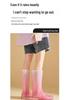 Dames Gradient Regenlaarzen, Middelhoge Schacht, Antislip, Waterdicht, Trendy Jelly Schoenen