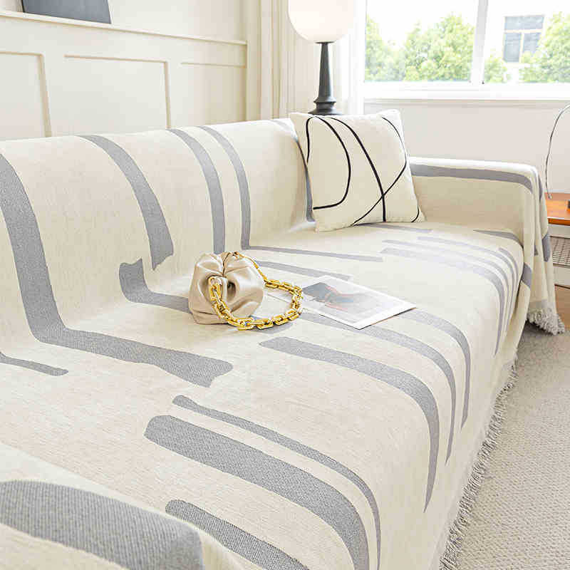 

Шенилловое диванное полотенце Чехол для дивана Диванная подушка Всесезонный Универсальный Полное покрытие Защита от царапин Диван Домашний Подходит для гостиной спальни 180 * 130cm single pack