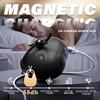 Adjustable Penis Ring Vibrator with 10 Vibration Modes for Delayed Ejaculation Penis Ring with Testicle Massager Couples Set Men's Adult Toy