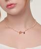 Hawha Heart Toggle Pearls Choker