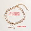 Directly supplied freshwater pearl fish scale spacer beads, simple bracelet, women's seawater shell jewelry