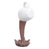 Floating Coffee Cup Sculpture Pouring Spilling Coffee Mug Resin Art Decoration Ornament for Home
