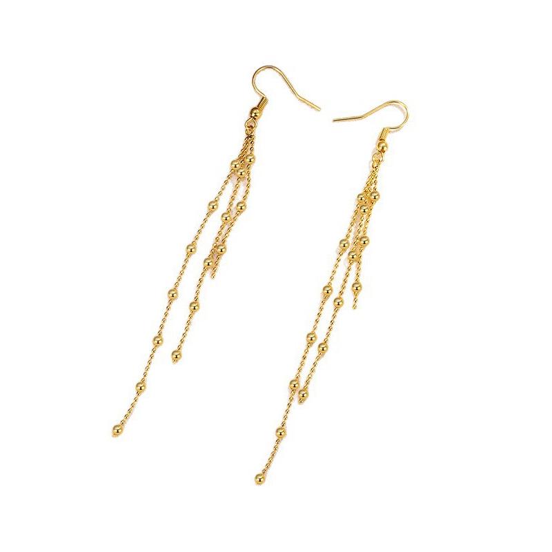Exquisite Lightweight Luxury Tassel Earrings: Fashionable, Versatile & Sweet