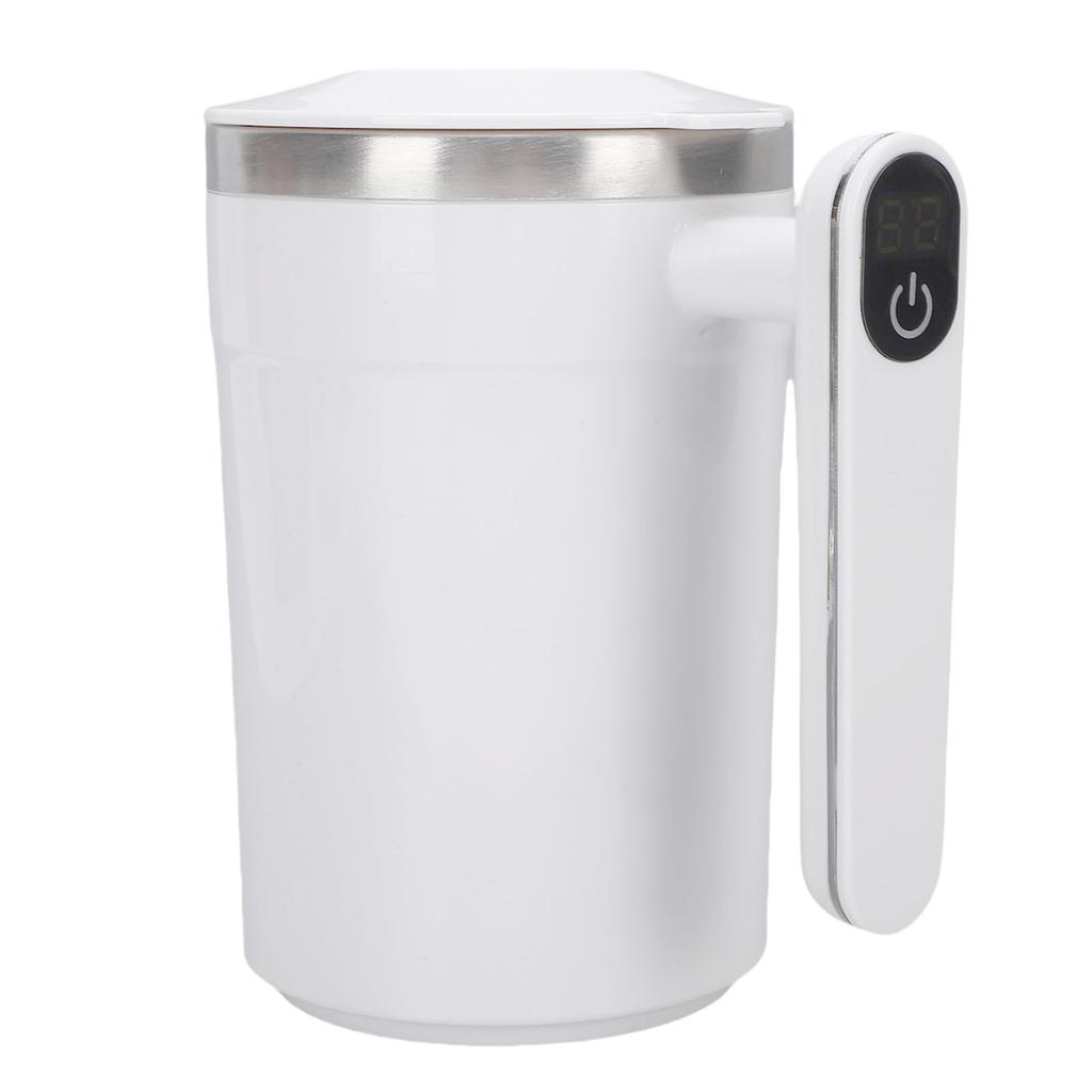 Electric Stirring Cup 400ml 304 Stainless Steel Easy to Clean Rechargeable Automatic Stirring Coffee Mug for Milk