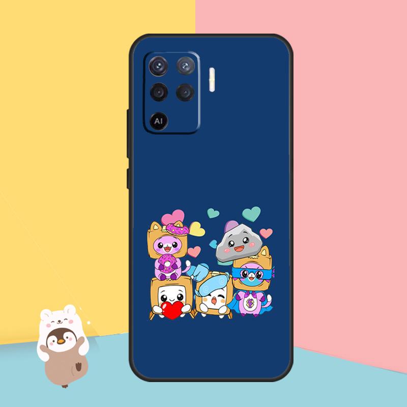 

Милый чехол Lankybox для OPPO A94 A74 A54 A53S A53 A31 A5 A9 2020 A52 A72 A83 A91 A93 A1K A15 A16 OPPO A72