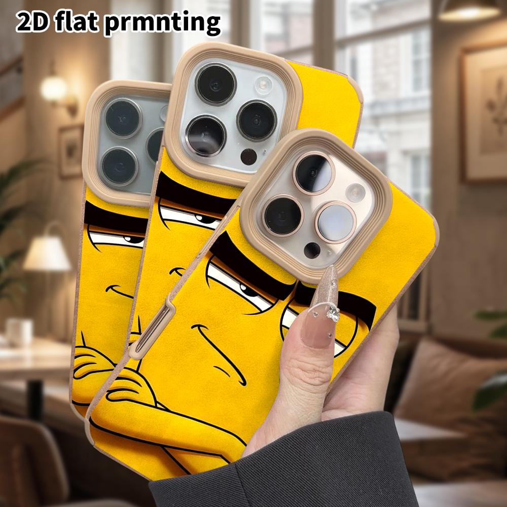 Phone Case: Lambskin 2D Flat Samsung Galaxy A34 A35 M05 M06 S20 S22 S21 FE Plus 5G Protective Case, Disdain Expression, Christmas and Halloween Gift