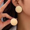 Schlichte Ohrstecker mit geometrischem Charme im europäischen und amerikanischen Stil für Damen