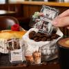 40pcs/pack lace coffee series creative retro aesthetic PET stickers DIY diary handmade scrapbook decorative stickers