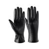 Tri-polar Women's Winter Leather Gloves