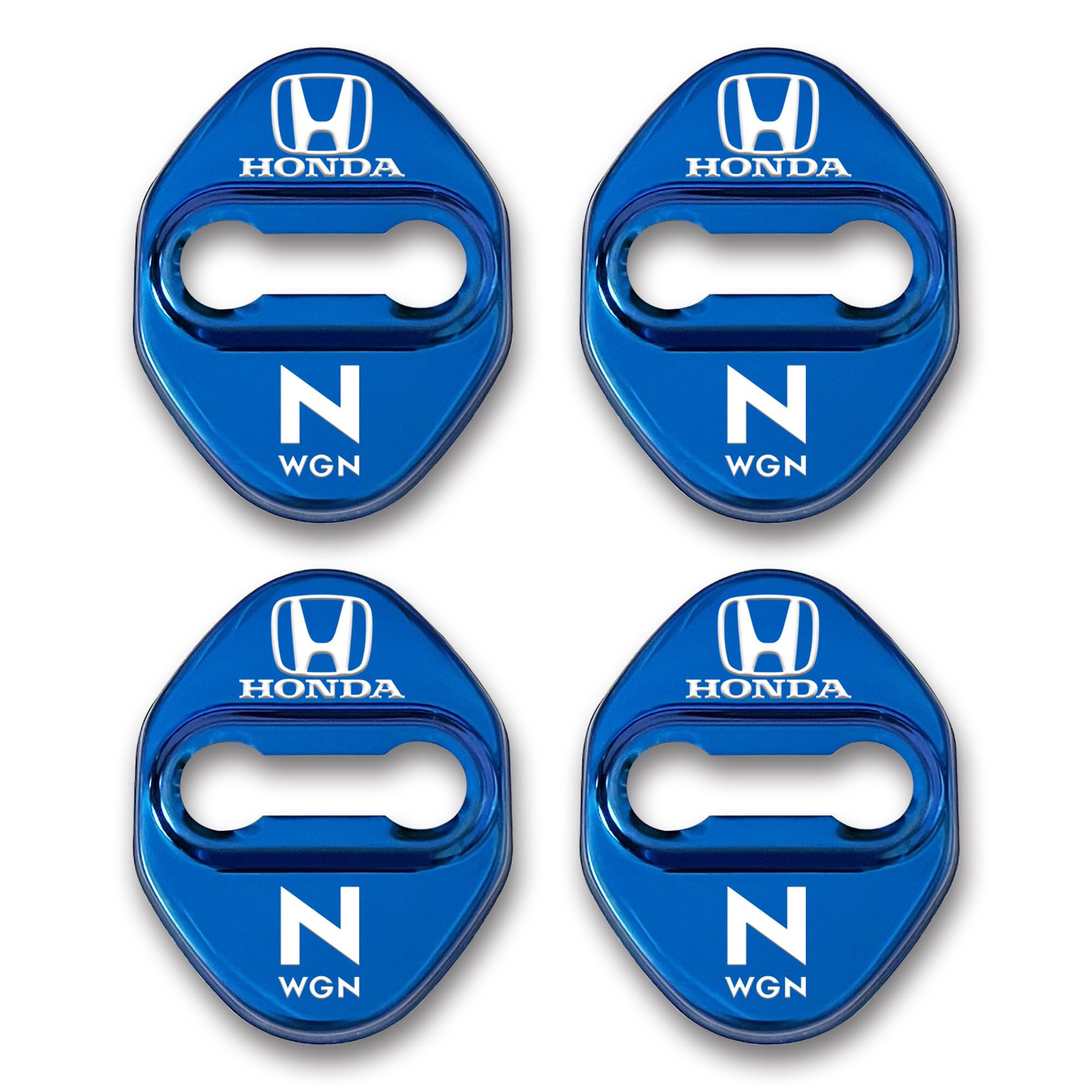 

[JLMFC] Автомобиль N-WGN с крышкой дверного фиксатора с логотипом NWGN, крышка замка двери, тип наклейки, набор из 4 шт. (синий) синий