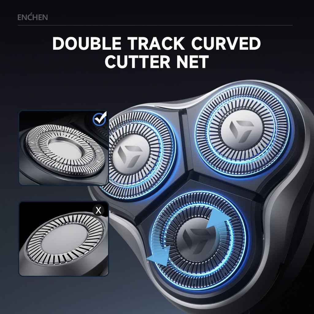 Xiaomi ENCHEN BlackStone Max Electric Shaver Rotary 3D Hair Razor