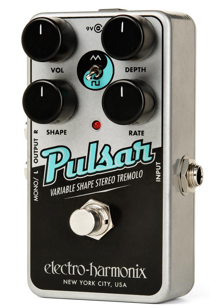 Nano Pulsar VARIÁVEL FORMATO ESTÉREO TREMOLO Tremolo Guitar Effector ELECTRO-HARMONIX