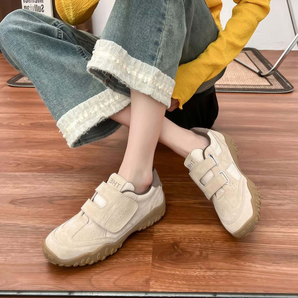 Grape mother summer new big head cute ugly sneakers 2025 fashion Korean version big head retro dad shoes women's outer wear