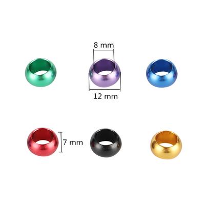 Custom Inner Diameter 8mm/10mm Bird Foot Ring Pigeon Foot Ring Outdoor Flying Training Identification Race Supplies 20 Pcs