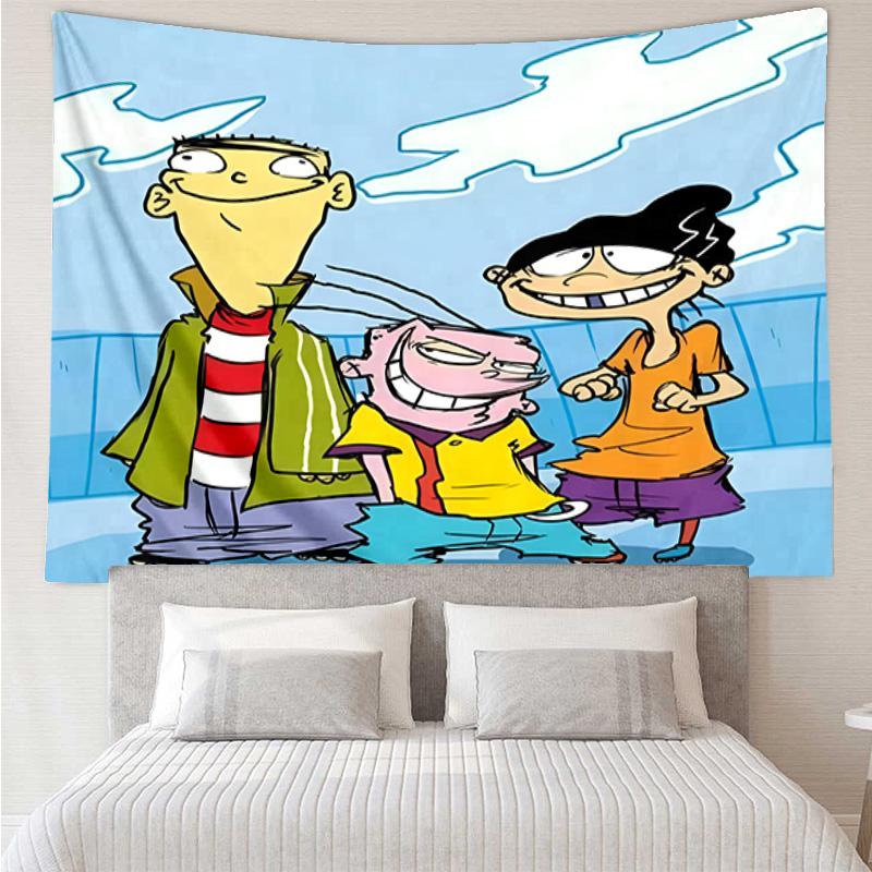 Ed Eddy Mystery Quick-Dry Tapestry Hanging for Bedroom,Livingroom, Playroom,Decor Art Room Wall Tapestry Holiday and Birthday Gifts