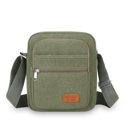 Men's Casual Canvas Messenger Bag