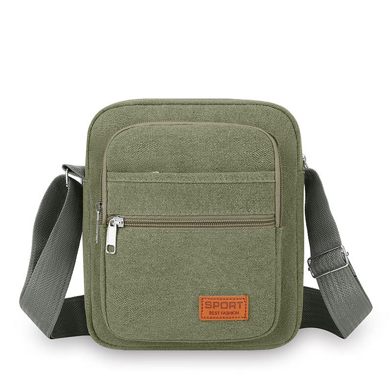 Men s Casual Canvas Messenger Bag