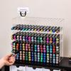 Acrylic Marker & Pen Holder: Desktop Display Rack for Art Supplies and Stationery