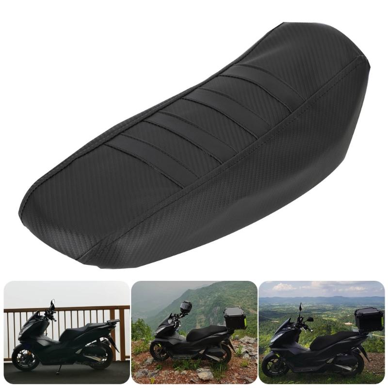 Motorcycle Seat Cover PVC Leather Seat Cushion Thicken Breathable Cover for X160 Seat Pad Cushion for Long Ride