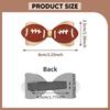 Football Hair Bow Clip Casual Child for Girls Sports Meet Themed Accessory
