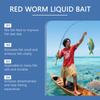 Red Worm Liquid Fish Attractant Scent Fish Attractant Helper For Anglers, Fishing ,50ml
