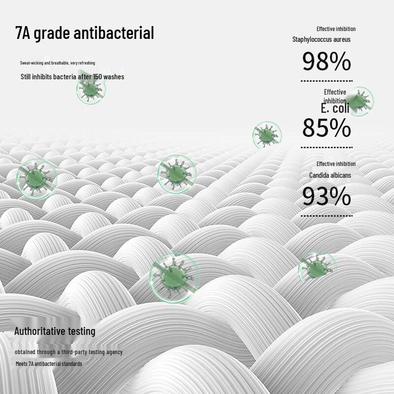 Langsah Men's Ice Silk Antibacterial Boxer Briefs 3-Pack